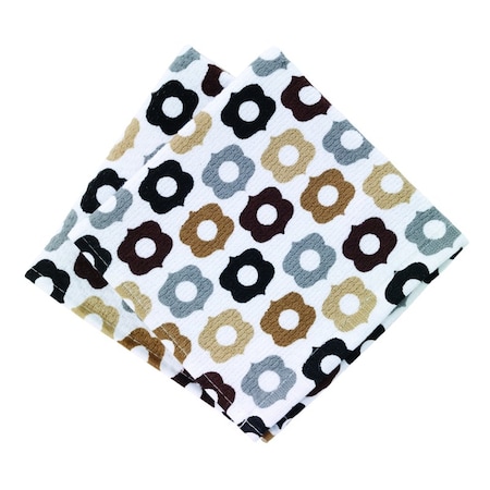 T-Fal T-Fal Multicolored Cotton Bulb Dish Cloth 2 pk 22459